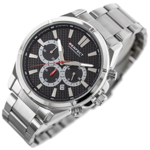 ZEGAREK MĘSKI PERFECT M501CH-03 - CHRONOGRAF (zp381a) + BOX ZEGAREK MĘSKI PERFECT M501CH-03 - CHRONOGRAF (zp381a) + BOX