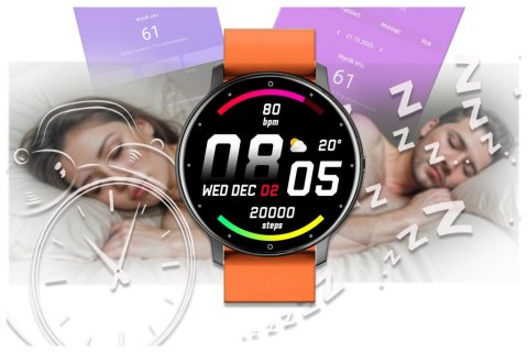SMARTWATCH UNISEX GRAVITY GT1-9 - PULSOMETR, WŁASNE TARCZE (sg015i) SMARTWATCH UNISEX GRAVITY GT1-9 - PULSOMETR, WŁASNE TARCZE (sg015i)