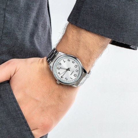 ZEGAREK MĘSKI CASIO MTP-V005D-7B4 + BOX ZEGAREK MĘSKI CASIO MTP-V005D-7B4 + BOX