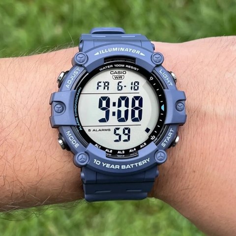 ZEGAREK MĘSKI CASIO SPORT ILLUMINATOR AE-1500WH-2A + BOX ZEGAREK MĘSKI CASIO SPORT ILLUMINATOR AE-1500WH-2A + BOX