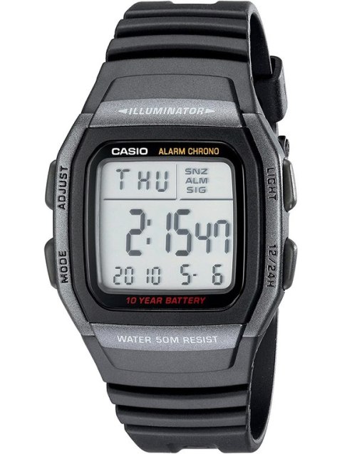 ZEGAREK MĘSKI CASIO W-96H-1B + BOX ZEGAREK MĘSKI CASIO W-96H-1B + BOX