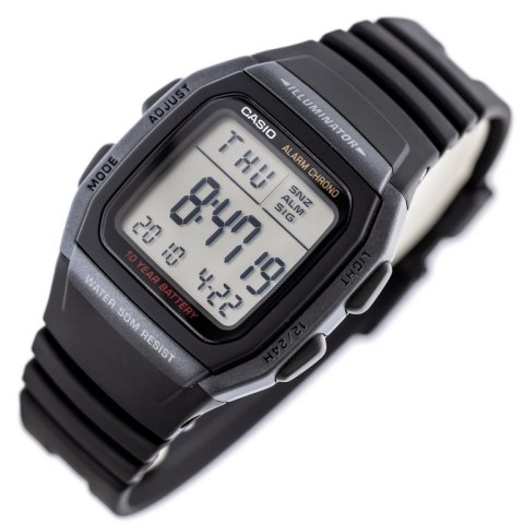 ZEGAREK MĘSKI CASIO W-96H-1B + BOX ZEGAREK MĘSKI CASIO W-96H-1B + BOX