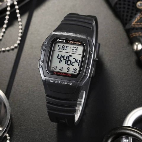 ZEGAREK MĘSKI CASIO W-96H-1B + BOX ZEGAREK MĘSKI CASIO W-96H-1B + BOX