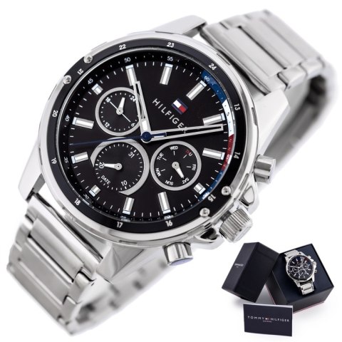 ZEGAREK MĘSKI TOMMY HILFIGER 1791936 MASON (zf065b) ZEGAREK MĘSKI TOMMY HILFIGER 1791936 MASON (zf065b)