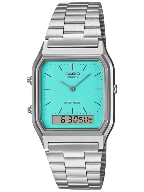 ZEGAREK DAMSKI CASIO Vintage Maxi AQ-230A-2A2MQYES + BOX