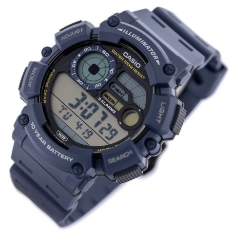 ZEGAREK MĘSKI CASIO Digital Moonphase WS-1500H-2AVEF + BOX ZEGAREK MĘSKI CASIO Digital Moonphase WS-1500H-2AVEF + BOX