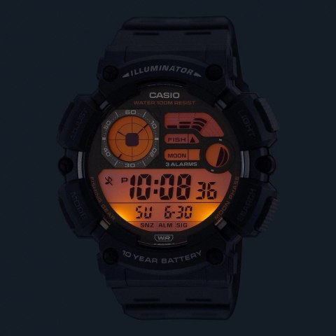 ZEGAREK MĘSKI CASIO Digital Moonphase WS-1500H-2AVEF + BOX ZEGAREK MĘSKI CASIO Digital Moonphase WS-1500H-2AVEF + BOX