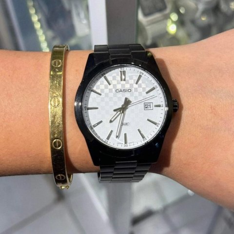 ZEGAREK MĘSKI CASIO MTP-VD03B-7A + BOX ZEGAREK MĘSKI CASIO MTP-VD03B-7A + BOX