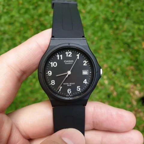 ZEGAREK MĘSKI CASIO MW-59-1B + BOX ZEGAREK MĘSKI CASIO MW-59-1B + BOX