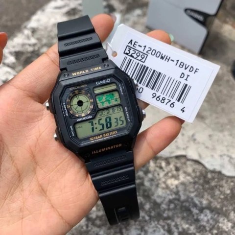 ZEGAREK MĘSKI CASIO Sports AE-1200WH-1B + BOX (zd146c) ZEGAREK MĘSKI CASIO Sports AE-1200WH-1B + BOX (zd146c)