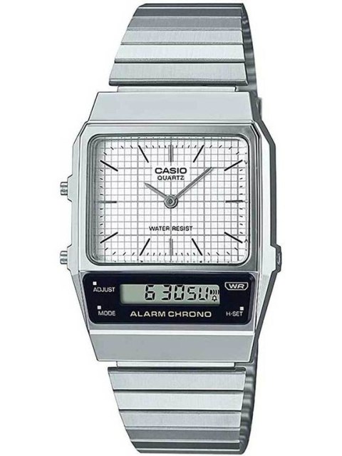 ZEGAREK UNISEX CASIO Vintage Dual Time AQ-800E-7A + BOX ZEGAREK UNISEX CASIO Vintage Dual Time AQ-800E-7A + BOX