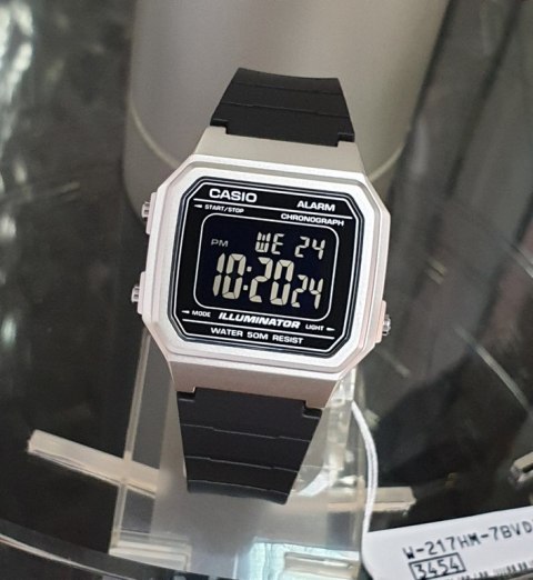 ZEGAREK UNISEX CASIO W-217HM-7B + BOX ZEGAREK UNISEX CASIO W-217HM-7B + BOX