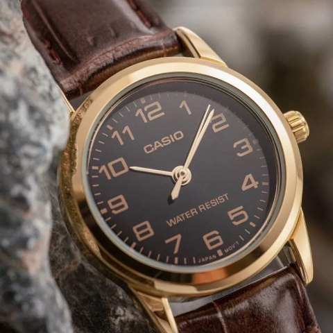 Zegarek Casio Damski Collection LTP-V001GL-1B + BOX Zegarek Casio Damski Collection LTP-V001GL-1B + BOX