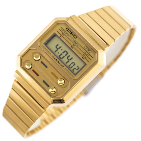 Zegarek Casio Retro Vintage A100WEG-9AEF (zd640e) Zegarek Casio Retro Vintage A100WEG-9AEF (zd640e)
