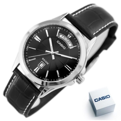 Zegarek Męski Casio Collection MTP-1381L-1A (zd076e) + BOX Zegarek Męski Casio Collection MTP-1381L-1A (zd076e) + BOX