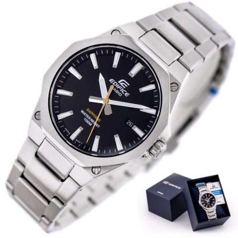 Zegarek Męski Casio EFR-S108D-1A Edifice Classic Sapphire + BOX Zegarek Męski Casio EFR-S108D-1A Edifice Classic Sapphire + BOX