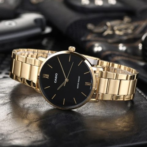 Zegarek Męski Casio MTP-VT01G-1B + BOX Zegarek Męski Casio MTP-VT01G-1B + BOX