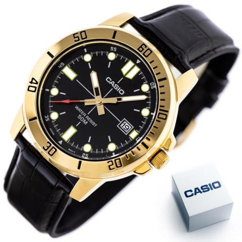 ZEGAREK MĘSKI CASIO MTP-VD01GL-1E + BOX ZEGAREK MĘSKI CASIO MTP-VD01GL-1E + BOX