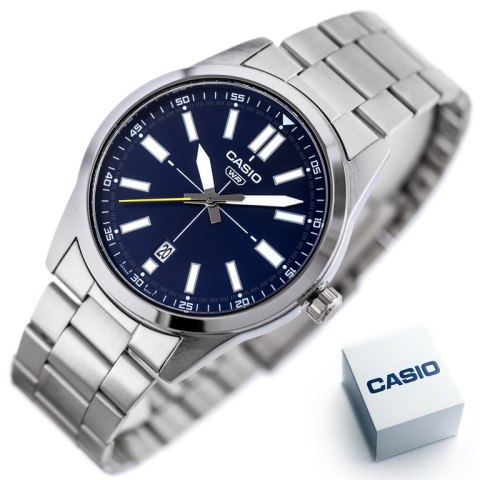 ZEGAREK MĘSKI CASIO MTP-VD02D-2E (zd217a) + BOX ZEGAREK MĘSKI CASIO MTP-VD02D-2E (zd217a) + BOX