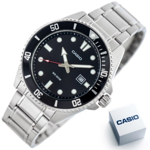 Zegarek Męski Casio MDV-107D-1A1 WR200 + BOX Zegarek Męski Casio MDV-107D-1A1 WR200 + BOX