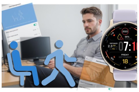 SMARTWATCH UNISEX GRAVITY GT1-8 PRO - ROZMOWY BLUETOOTH, DODATKOWY PASEK (sg027h) SMARTWATCH UNISEX GRAVITY GT1-8 PRO - ROZMOWY BLUETOOTH, DODATKOWY PASEK (sg027h)