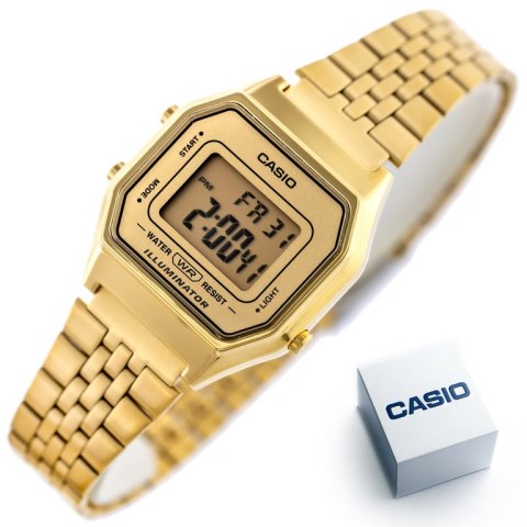 ZEGAREK DAMSKI CASIO VINTAGE LA680WGA-9D + BOX ZEGAREK DAMSKI CASIO VINTAGE LA680WGA-9D + BOX