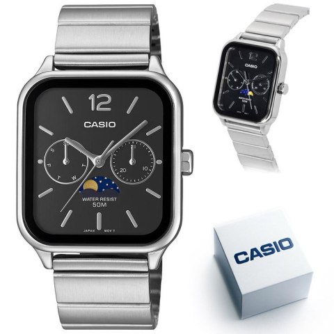 ZEGAREK MĘSKI CASIO MTP-M305D-1A + BOX ZEGAREK MĘSKI CASIO MTP-M305D-1A + BOX