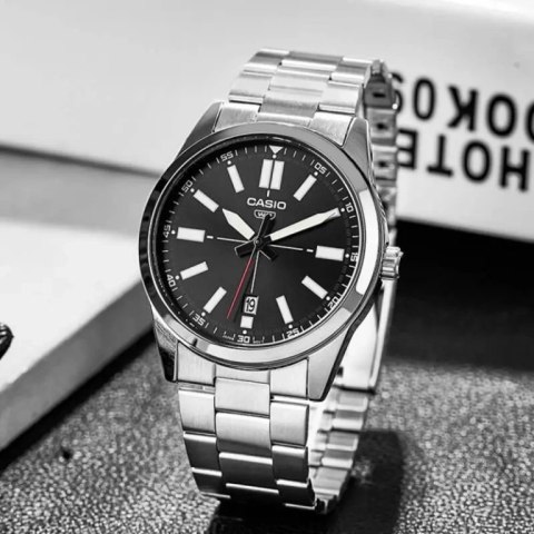 ZEGAREK MĘSKI CASIO MTP-VD02D-1E (zd217b) + BOX ZEGAREK MĘSKI CASIO MTP-VD02D-1E (zd217b) + BOX