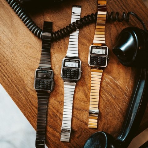 ZEGAREK MĘSKI CASIO VINTAGE CA-500WE-1A (zd148f) + BOX ZEGAREK MĘSKI CASIO VINTAGE CA-500WE-1A (zd148f) + BOX