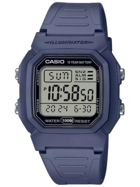 ZEGAREK MĘSKI CASIO W-800H-2A (zd100c) - KLASYKA + BOX ZEGAREK MĘSKI CASIO W-800H-2A (zd100c) - KLASYKA + BOX