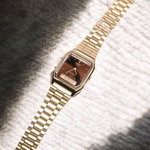ZEGAREK UNISEX CASIO AQ-230GA-5A Vintage Maxi + BOX ZEGAREK UNISEX CASIO AQ-230GA-5A Vintage Maxi + BOX