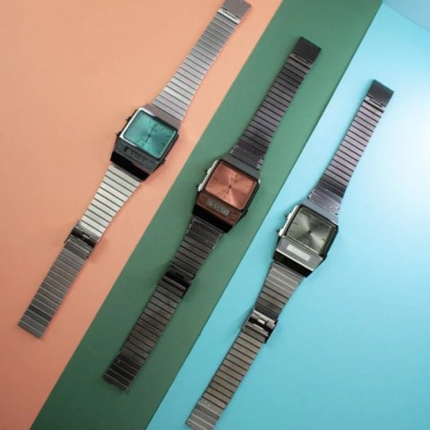 ZEGAREK UNISEX CASIO Vintage Dual Time AQ-800ECGG-4ADF + BOX ZEGAREK UNISEX CASIO Vintage Dual Time AQ-800ECGG-4ADF + BOX