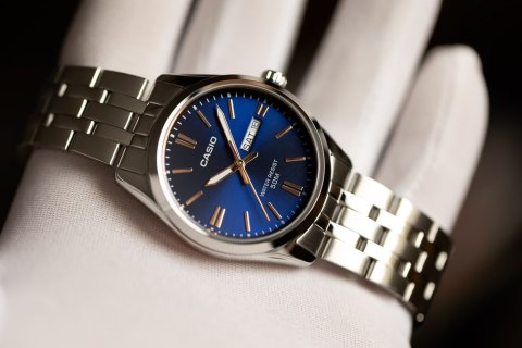 ZEGAREK MĘSKI CASIO MTP-1335D-2A2 (zd026c) + BOX ZEGAREK MĘSKI CASIO MTP-1335D-2A2 (zd026c) + BOX