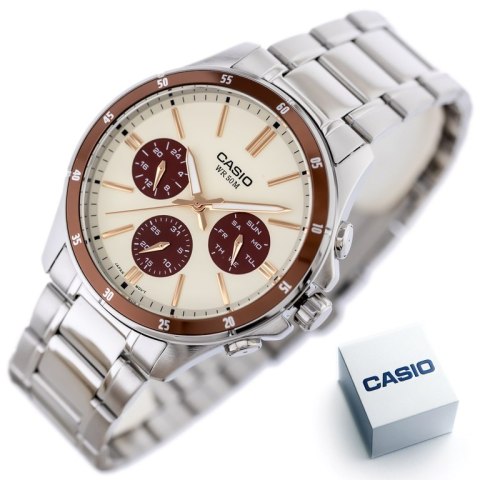 ZEGAREK MĘSKI CASIO MTP-1374D-5A2 (zd063g) + BOX ZEGAREK MĘSKI CASIO MTP-1374D-5A2 (zd063g) + BOX