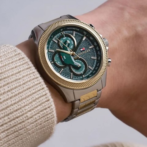 ZEGAREK MĘSKI TOMMY HILFIGER Clark 1792079 (zf105a) + BOX ZEGAREK MĘSKI TOMMY HILFIGER Clark 1792079 (zf105a) + BOX