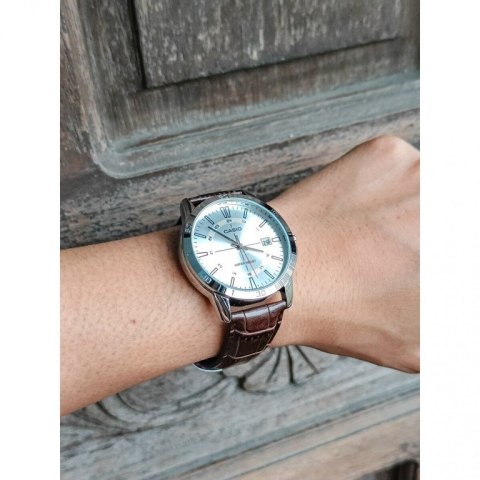 Zegarek Męski Casio MTP-V004L-7CUDF (zd251d) + BOX Zegarek Męski Casio MTP-V004L-7CUDF (zd251d) + BOX