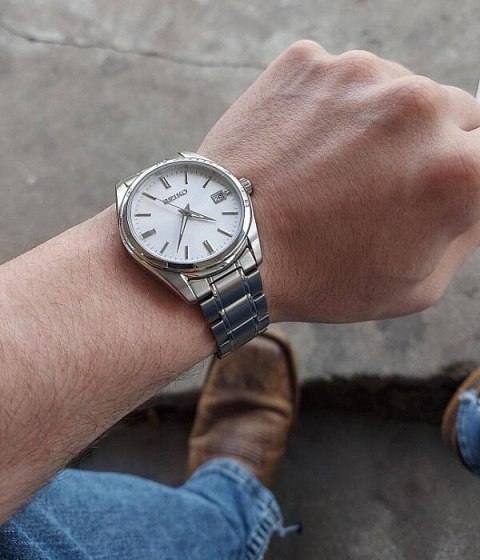 Zegarek Męski Seiko SUR307P1 SZAFIR WR100 + BOX Zegarek Męski Seiko SUR307P1 SZAFIR WR100 + BOX