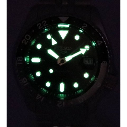 ZEGAREK MĘSKI SEIKO 5 SPORTS SSK019K1 GMT AUTOMAT + BOX ZEGAREK MĘSKI SEIKO 5 SPORTS SSK019K1 GMT AUTOMAT + BOX
