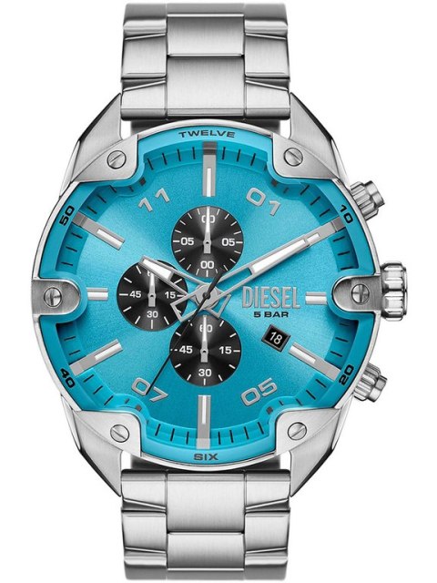 ZEGAREK MĘSKI DIESEL Spiked Chronograph DZ4655 + BOX ZEGAREK MĘSKI DIESEL Spiked Chronograph DZ4655 + BOX