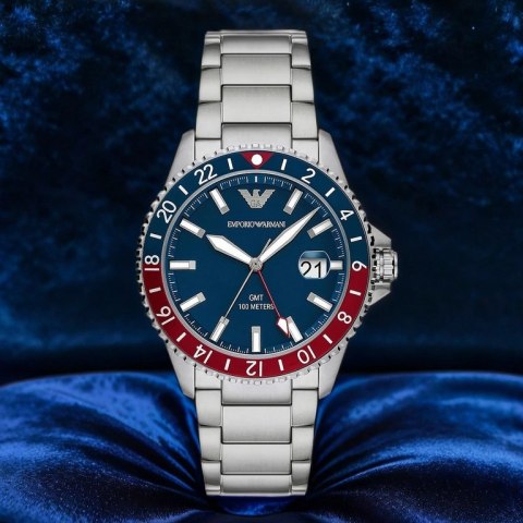 ZEGAREK MĘSKI EMPORIO ARMANI AR11590 - Diver GMT (zi112b) ZEGAREK MĘSKI EMPORIO ARMANI AR11590 - Diver GMT (zi112b)
