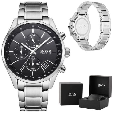 ZEGAREK MĘSKI HUGO BOSS 1513477 - GRAND PRIX (zh022c) + BOX ZEGAREK MĘSKI HUGO BOSS 1513477 - GRAND PRIX (zh022c) + BOX