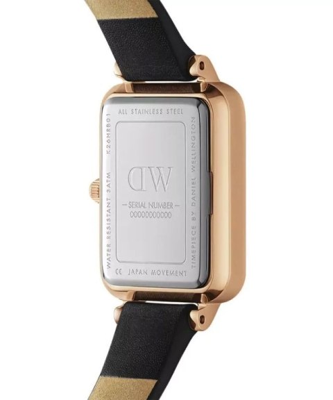 ZEGAREK DAMSKI DANIEL WELLINGTON DW00100434 - Quadro Pressed Sheffield Gold 32mm + BOX ZEGAREK DAMSKI DANIEL WELLINGTON DW00100434 - Quadro Pressed Sheffield Gold 32mm + BOX
