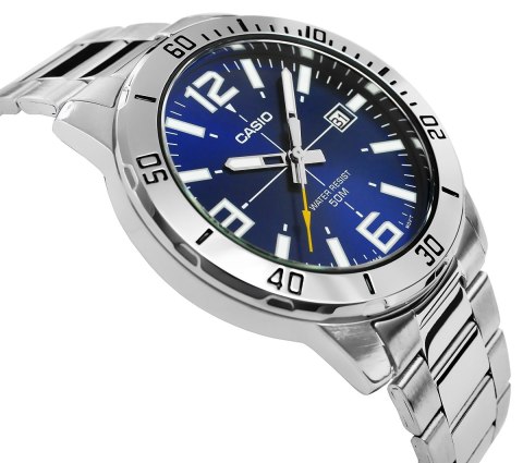 Zegarek Męski Casio MTP-VD01D-2BVUDF + BOX Zegarek Męski Casio MTP-VD01D-2BVUDF + BOX