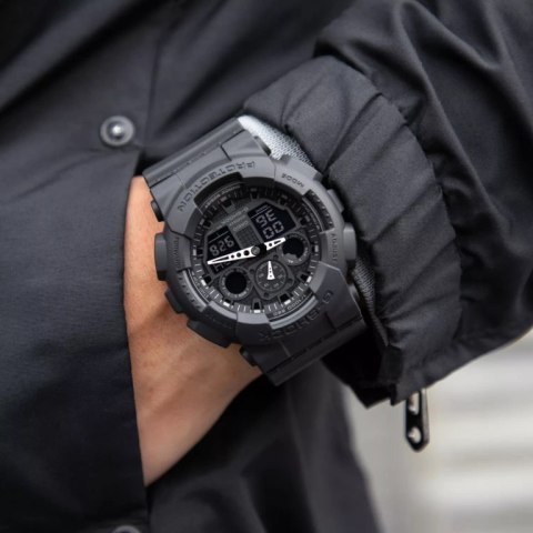 ZEGAREK MĘSKI CASIO G-SHOCK GA-100-1A1ER (zd135a) + BOX ZEGAREK MĘSKI CASIO G-SHOCK GA-100-1A1ER (zd135a) + BOX