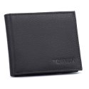 Mały, skórzany portfel męski z systemem RFID - 4U Cavaldi