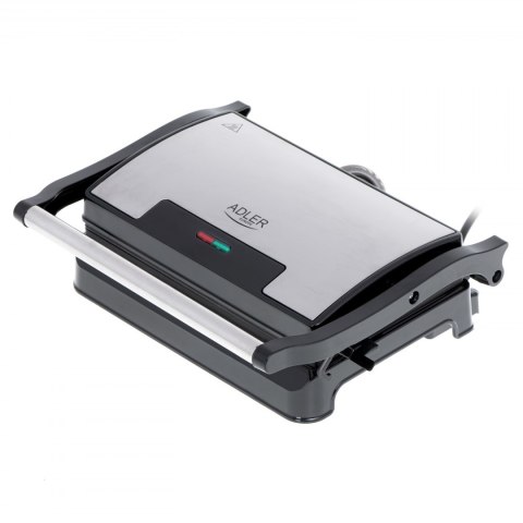 Adler | AD 3052 | Grill elektryczny | Stołowy | 1200 W | Stal nierdzewna Adler | AD 3052 | Grill elektryczny | Stołowy | 1200 W | Stal nierdzewna