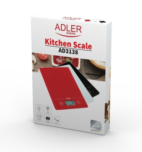 Adler | AD 3138 w | Maksymalna waga (udźwig) 5 kg | Biały Adler | AD 3138 w | Maksymalna waga (udźwig) 5 kg | Biały