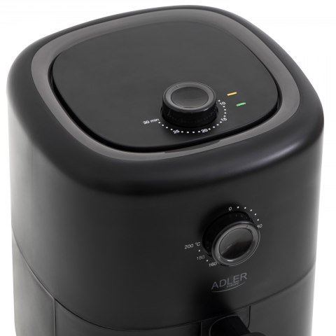 Adler | AD 6310 | Airfryer | Moc 2200 W | Pojemność 3 L | Technologia cyrkulacji gorącego powietrza | Czarny Adler | AD 6310 | Airfryer | Moc 2200 W | Pojemność 3 L | Technologia cyrkulacji gorącego powietrza | Czarny