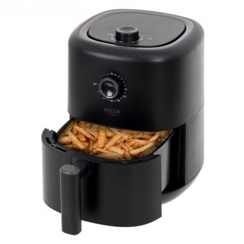 Adler | AD 6310 | Airfryer | Moc 2200 W | Pojemność 3 L | Technologia cyrkulacji gorącego powietrza | Czarny Adler | AD 6310 | Airfryer | Moc 2200 W | Pojemność 3 L | Technologia cyrkulacji gorącego powietrza | Czarny