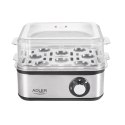 Adler | Bojler do jajek | AD 4486 | Stal nierdzewna | 800 W